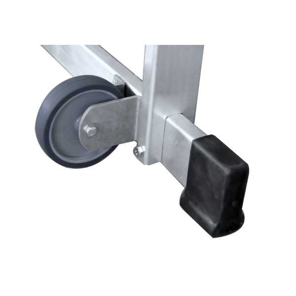 Escalera de plataforma móvil 45 Grados MAX de 2 peldaños con plataforma de 60x60 cm marca KTL