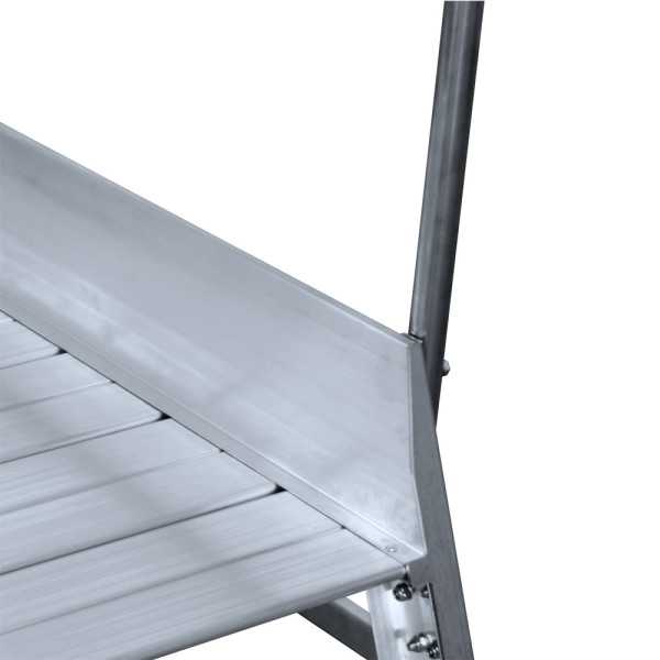 Escalera de plataforma móvil EP-1 de 3 peldaños con plataforma de 49x60 cm marca KTL
