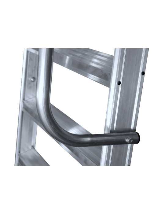 Escalera de plataforma móvil EP-1 de 8 peldaños con plataforma de 60x120 cm marca KTL