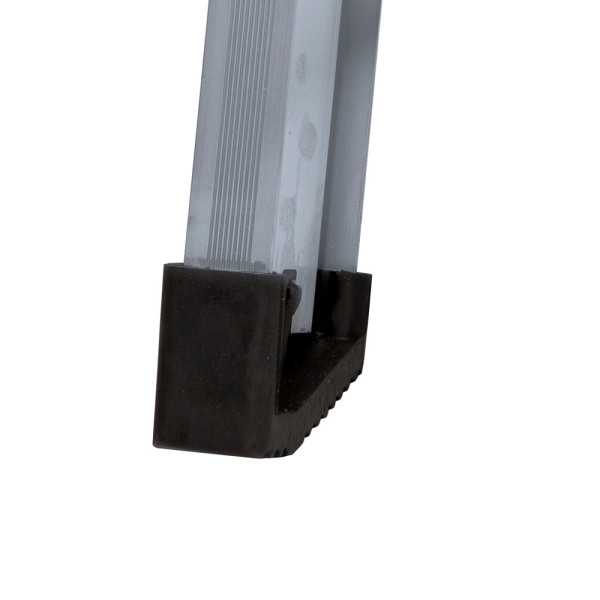 Escalera de tijera XL-S de 9 peldaños con plataforma de 30x30 cm marca KTL