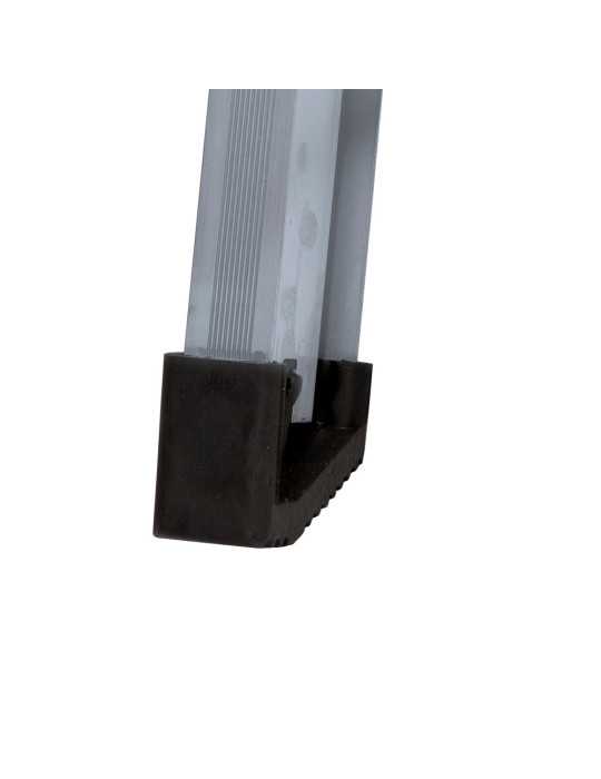 Escalera de tijera XL-S de 9 peldaños con plataforma de 30x30 cm marca KTL
