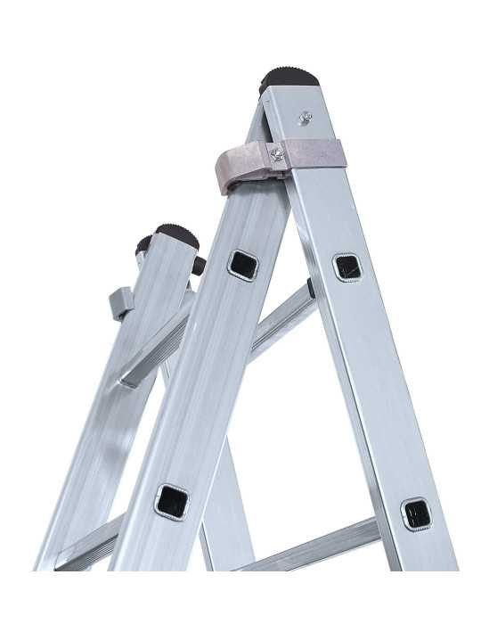 Escalera doble con base Industrial de 7x2 peldaños marca KTL