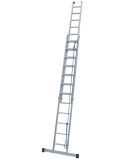 Escalera doble con base Industrial de 8x2 peldaños marca KTL