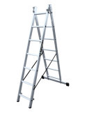 Escalera doble con base Profesional de 7x2 peldaños marca KTL