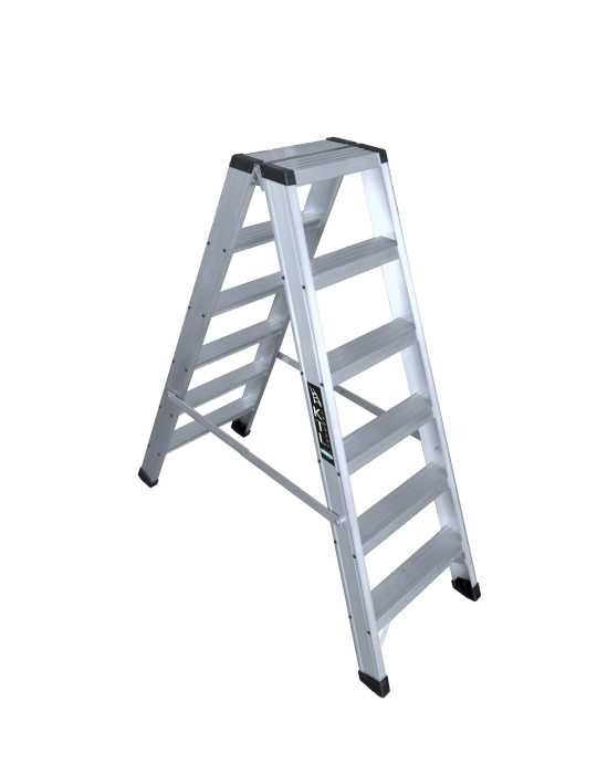 Escalera doble con base Profesional de 11x2 peldaños marca KTL
