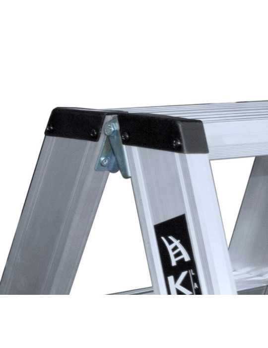 Escalera doble con base Profesional de 11x2 peldaños marca KTL