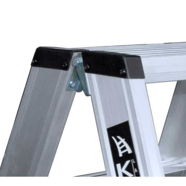 Escalera doble con base Profesional de 14x2 peldaños marca KTL