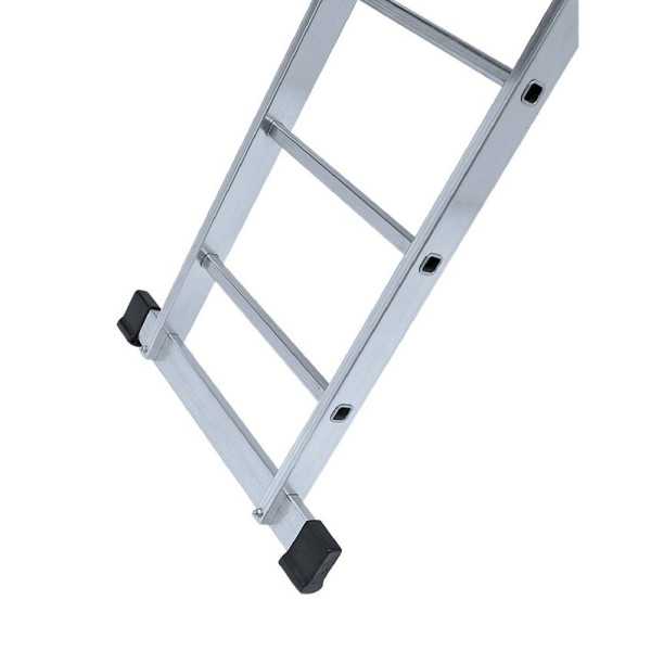 Escalera doble extensión manual Industrial de 8x2 peldaños marca KTL