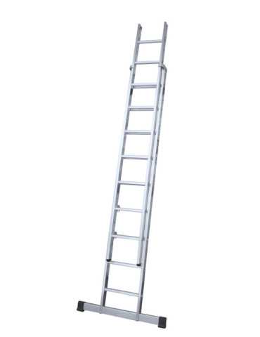 Escalera doble extensión manual Profesional de 7x2 peldaños marca KTL
