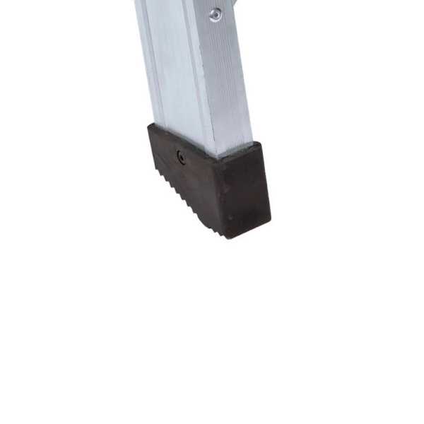 Escalera móvil con plataforma, plegable 2XL-S de 2 peldaños con plataforma de 45x45 cm marca KTL