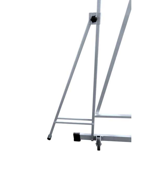 Escalera móvil con plataforma, plegable KASTLE de 2 peldaños con plataforma de 51x60 cm marca KTL