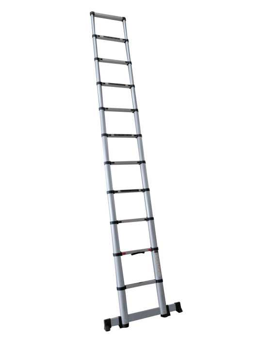 Escalera telescópica de apoyo KLAK-KLAK de 9 peldaños marca KTL