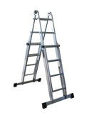 Escalera telescópica multifunción K2n de 3+3 peldaños marca KTL