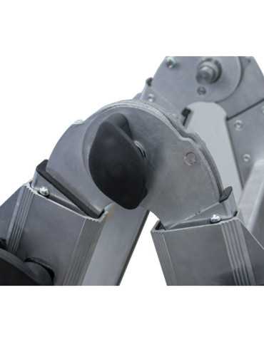 Escalera telescópica multifunción K2n de 3+3 peldaños marca KTL 2