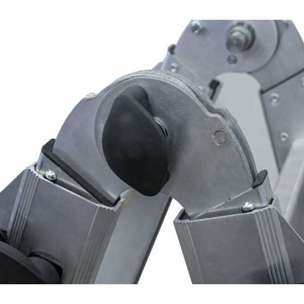 Escalera telescópica multifunción K2n de 3+3 peldaños marca KTL