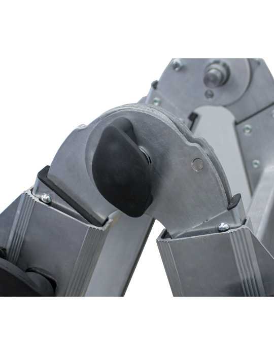 Escalera telescópica multifunción K2n de 3+3 peldaños marca KTL