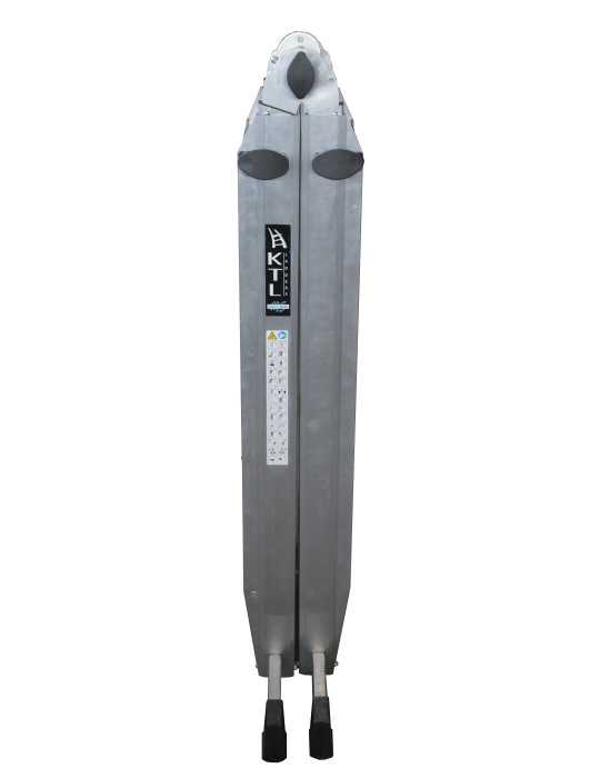 Escalera telescópica multifunción K2n de 3+3 peldaños marca KTL