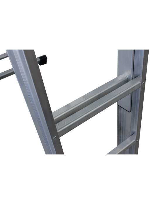 Escalera telescópica multifunción K2n de 6+6 peldaños marca KTL