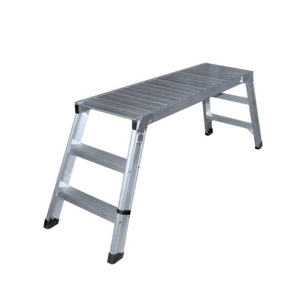 Plataforma de trabajo plegable KARLA de 1 peldaños con plataforma de 30x120 cm marca KTL