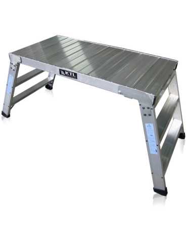 Plataforma de trabajo plegable KARLA de 1 peldaños con plataforma de 30x120 cm marca KTL 2