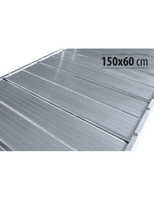 Plataforma de trabajo plegable KARLA de 1 peldaños con plataforma de 30x120 cm marca KTL