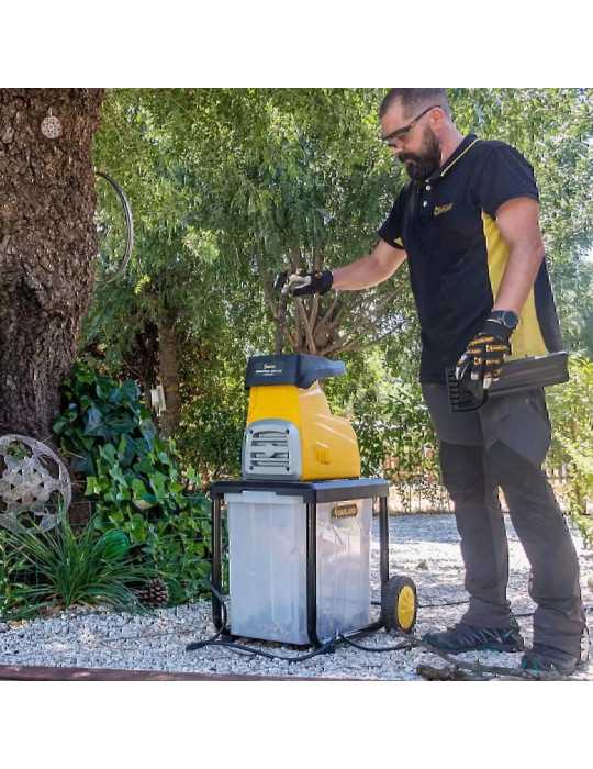 Biotriturador eléctrico enchufable CHIPPER 355LE-V19 GARLAND