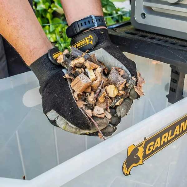 Biotriturador eléctrico enchufable CHIPPER 355LE-V19 GARLAND