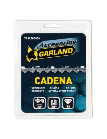 Cadena para motosierra 76E .325" 0.58 GARLAND