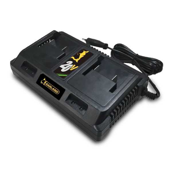Cargador doble rápido KEEPER 20V DOUBLE FAST CHARGER-V23 GARLAND