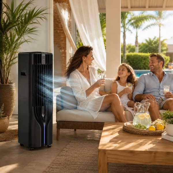 Climatizador evaporativo eléctrico a batería COOL 850 IRW-V25 GARLAND