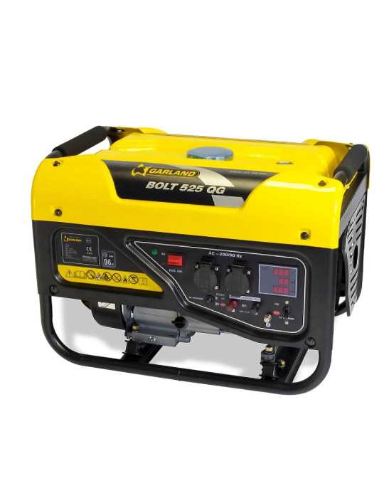 Generador eléctrico BOLT 525 QG-V17 GARLAND