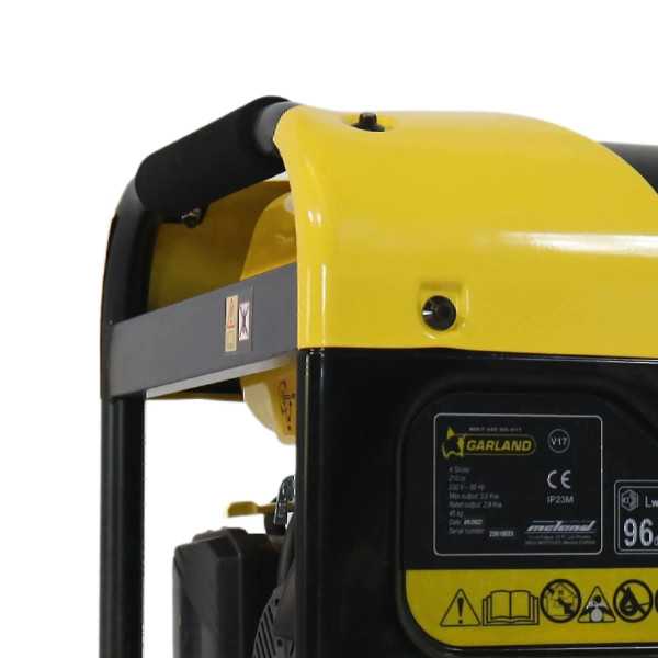 Generador eléctrico BOLT 525 QG-V17 GARLAND