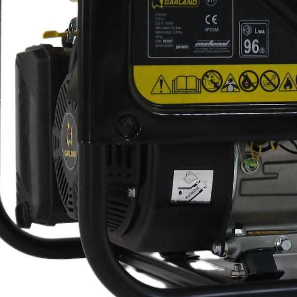 Generador eléctrico BOLT 525 QG-V17 GARLAND