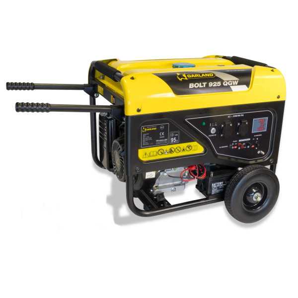 Generador eléctrico BOLT 925 QGW-V17 GARLAND
