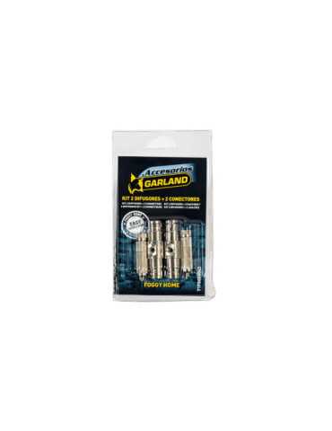 Kit 2 difusores + 2 conectores de nebulización GARLAND