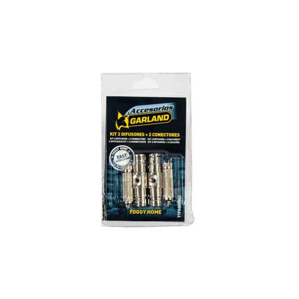 Kit 2 difusores + 2 conectores de nebulización GARLAND