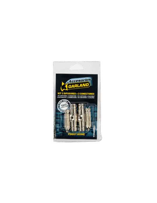 Kit 2 difusores + 2 conectores de nebulización GARLAND