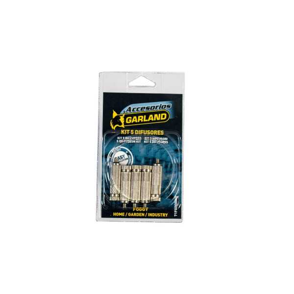 Kit 5 difusores de nebulización GARLAND
