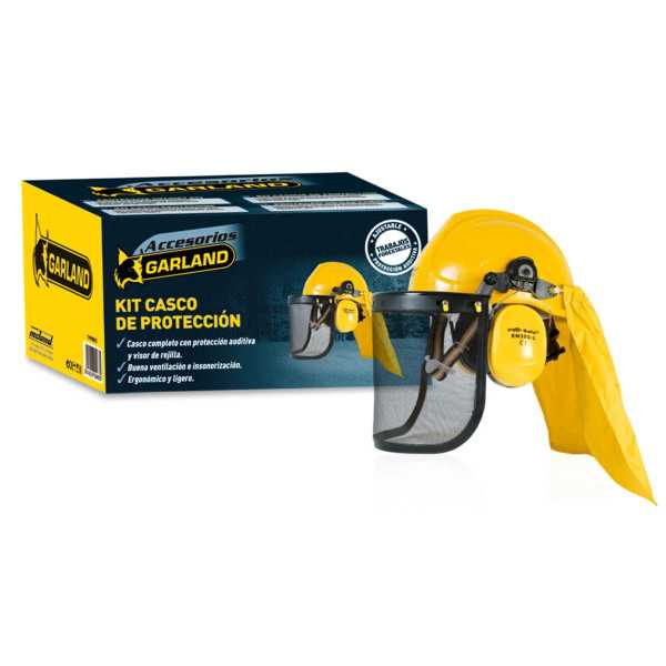 Kit casco de protección completo GARLAND