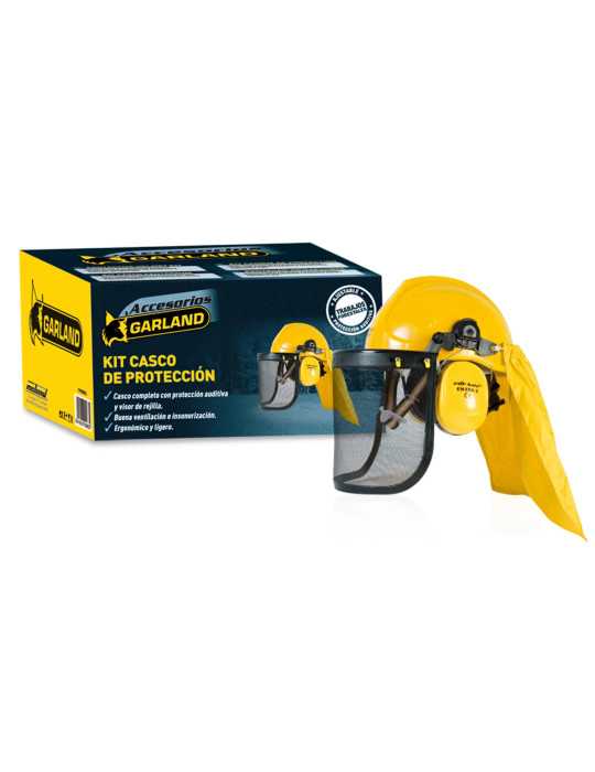 Kit casco de protección completo GARLAND