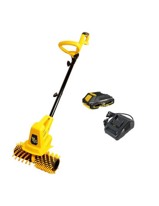 Peinadora/Barredora a batería ROLL&COMB 131 W-V26 GARLAND