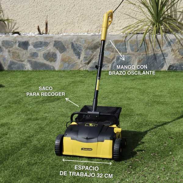Peinadora/Barredora eléctrica enchufable ROLL&COMB 302 E-V19 GARLAND