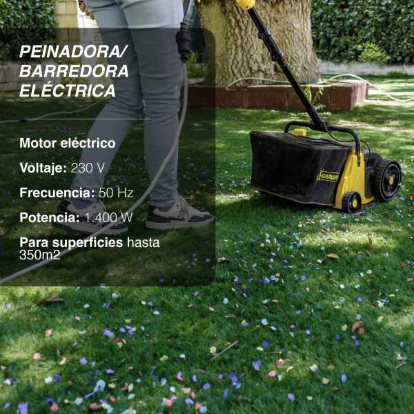 Peinadora/Barredora eléctrica enchufable ROLL&COMB 302 E-V19 GARLAND