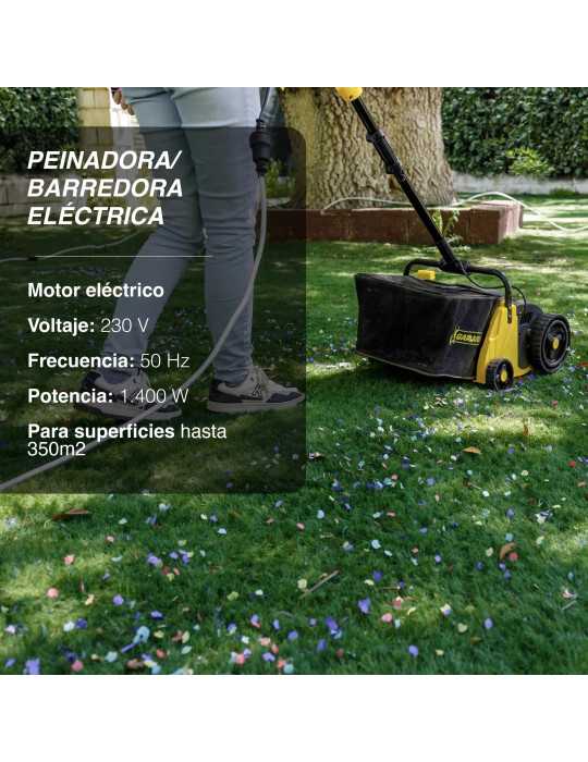 Peinadora/Barredora eléctrica enchufable ROLL&COMB 302 E-V19 GARLAND