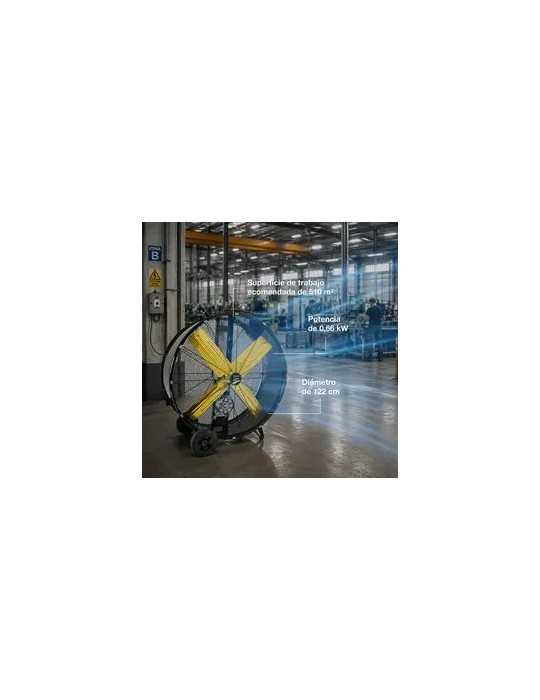 Ventilador profesional de suelo TURBO 48 C-V23 GARLAND