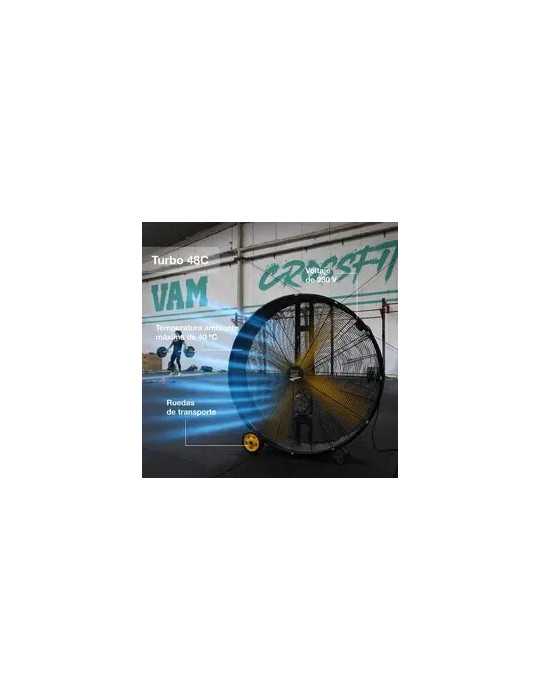 Ventilador profesional de suelo TURBO 48 C-V23 GARLAND