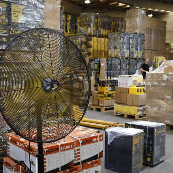 Ventilador profesional de taller de pie TURBO 30P-V23 GARLAND