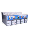 Expositor de Carton para Papel de Lija 49x22x37cm EDM