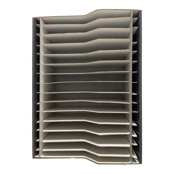 Expositor de Carton para Papel de Lija 49x22x37cm EDM