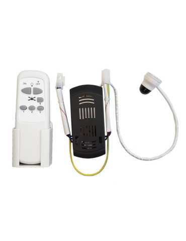 Recambio Kit Mando y Receptor para Ventiladores Techo Modelos: 33988,33989,33806, 33807,33803 EDM